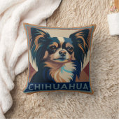 トリコラーロングヘアチワワ クッション (ブランケット)