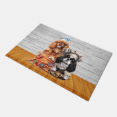 トリコロールとルビー料理シェフ ドアマット (アングル)