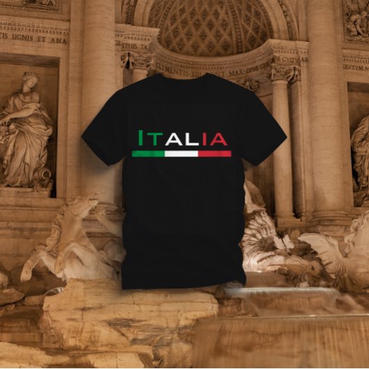 トリコロールイタリア Tシャツ