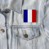 トリコロールフランス国旗 缶バッジ (インサイチュ)