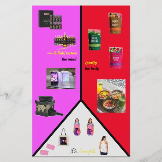 トリコントラスト小フライヤー – A6エスクアダプテーション チラシ (正面)