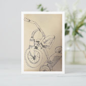 トリサイクル招待状 サンキューカード (スタンド正面)