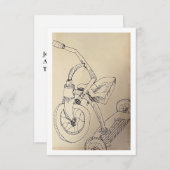 トリサイクル招待状 サンキューカード (正面/裏面)