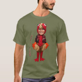 トリシア パーティー ターキーのTシャツ Tシャツ (正面)