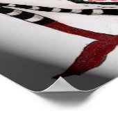 トリシア・マーティンによるサム・ゴウリー・ドラマー・アートのポスター ポスター (角)