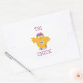 トリシック 楕円形シール (封筒)