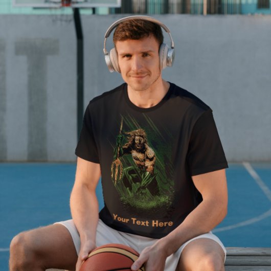 トリシュル武器Tシャツを持つ戦士 Tシャツ