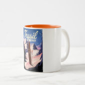 トリシルノルウェースキー ツートーンマグカップ (正面右)