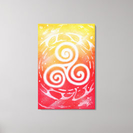 トリスケル キャンバスプリント