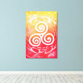 トリスケル キャンバスプリント (インサイチュ (ウッドフロア))