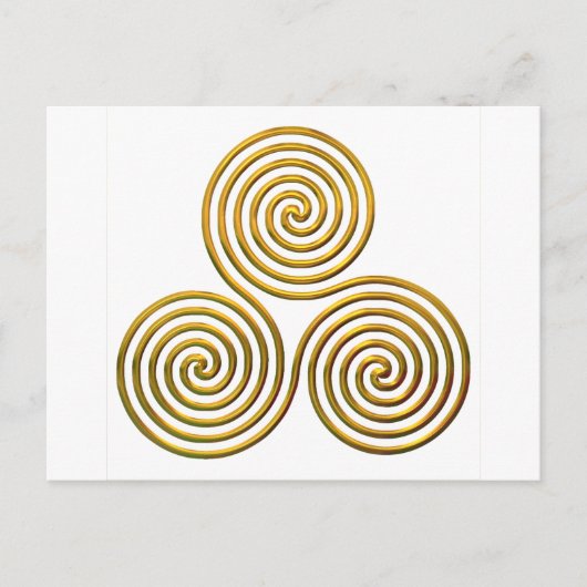 トリスケレ金ゴールド ポストカード (正面)