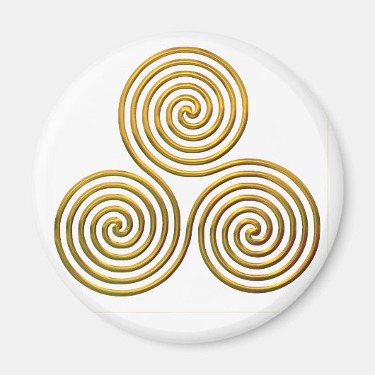 トリスケレ金ゴールド マグネット (正面)