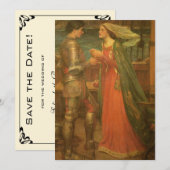 トリスタンとイゾルデ（J.W.ウォーターハウスによる結婚） セーブザデート (正面/裏面)