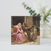 トリスタンとイゾルド(中世ロマンス)ヴィンテージアート カード (スタンド正面)