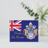 トリスタンダクーニャセントヘレナのはがき ポストカード (スタンド正面)