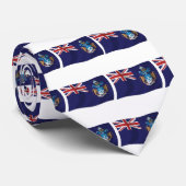 トリスタンダクーニャ国旗のネクタイ ネクタイ (ロール)