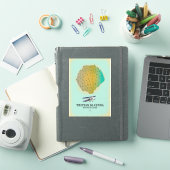 トリスタンダクーニャ英領土地図 シール (iPadカバー)