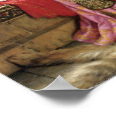 トリスタン&伊勢ルトbyエドモンド・レイトン1902 ポスター (角)