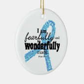 トリソミー18クリスマスオーナメント セラミックオーナメント (右)