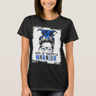 トリソミー18戦士の子供のママ Tシャツ