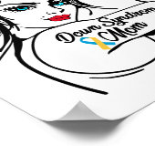 トリソミー21ダウン症候群ママRosie The Riveter ポスター (角)