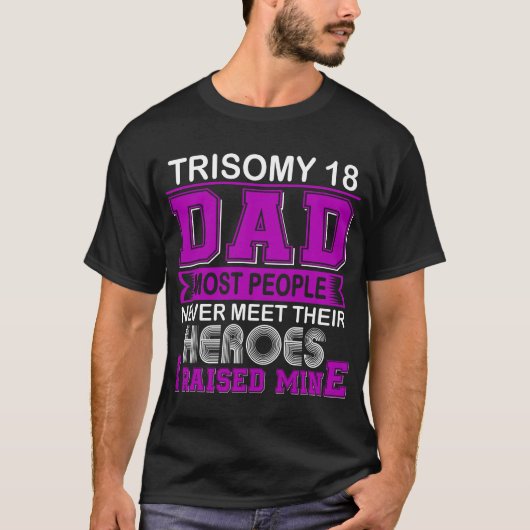 トリソ誇りを持ったミー18パパI上昇した鉱山 Tシャツ (正面)
