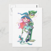 トリッキーでゴルフ ポストカード (正面/裏面)