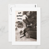 トリッキーな日 ポストカード (正面/裏面)