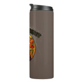 トリックか治療か？ハロウィーン、ステンドグラス タンブラー (回転右)