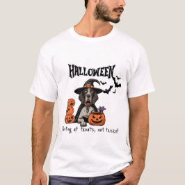 トリックじゃなくてトリートを指さして！ Tシャツ