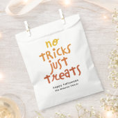 トリックだけで可愛いおもしろいハローウィンパーティ フェイバーバッグ (クリップ留めされた状態)