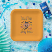 トリックとトリート ペーパープレート (パーティー)