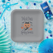 トリックとトリート ペーパープレート (パーティー)