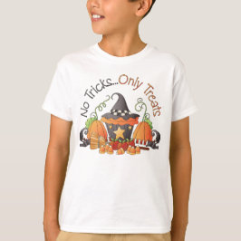 トリックのハロウィンの休日はTシャツをからかいません Tシャツ