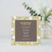 トリックの御馳走ブーイング! |のハローウィンパーティの招待状 招待状 (スタンド正面)