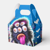 トリックのorTreatのハロウィンモンスターの好意箱 フェイバーボックス (裏面サイド)