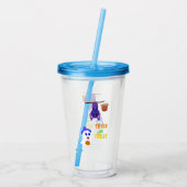 トリックまたはトリートこうもりキャンディ31 UK 10月ハロウィーン アクリルタンブラー (裏面)