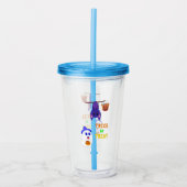 トリックまたはトリートこうもりキャンディ31 UK 10月ハロウィーン アクリルタンブラー (正面)