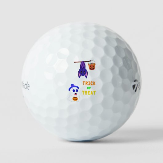 トリックまたはトリートこうもりキャンディ31 UK 10月ハロウィーン ゴルフボール (正面)