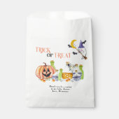 トリックまたはトリートカワイカボチャ幽霊と魔法ポーション フェイバーバッグ (正面)