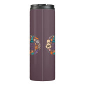 "トリックまたはトリートコーヒーマグ – フェスティバルハロウィーンカップ タンブラー (裏面)