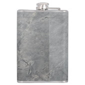 トリックまたはトリートスカルクロスボーンハロウィーンリボン フラスク (裏面)