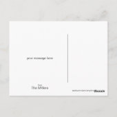 トリックまたはトリートタイポグラフィ(Spiders ID680) ポストカード (裏面)