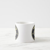 トリックまたはトリートハロウィーンの死神キャラクター エスプレッソカップ (正面)