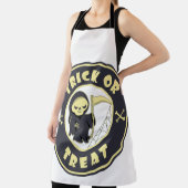 トリックまたはトリートハロウィーンの死神キャラクター エプロン (インサイチュ)