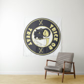 トリックまたはトリートハロウィーンの死神キャラクター タペストリー (インサイチュ(横))