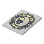 トリックまたはトリートハロウィーンの死神キャラクター ノートパッド (回転)