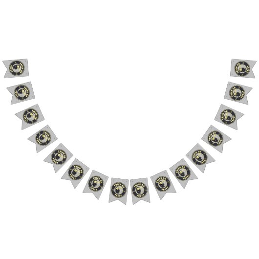 トリックまたはトリートハロウィーンの死神キャラクター バンティングフラッグ (全)