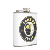 トリックまたはトリートハロウィーンの死神キャラクター フラスク (右)