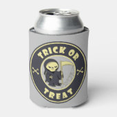 トリックまたはトリートハロウィーンの死神キャラクター 缶クーラー (缶正面)